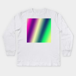 pink blue green abstract texture background Kids Long Sleeve T-Shirt